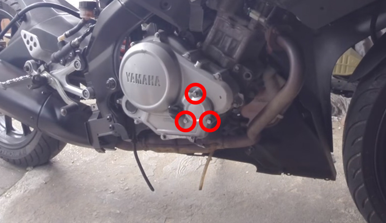 Yamaha YZF R125 Ölfilter Abdeckung